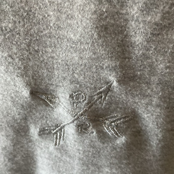 Punt Roma Women’s Gray Embellished Have A Nice Day Long Sleeve Tee Size Medium - Picture 10 of 10